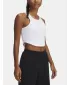 Ženska majica bez rukava UNDER ARMOUR UA RIVAL RIB TANK 1389798-100 BIJELA