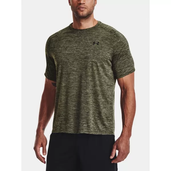  Muška majica kratkih rukava UNDER ARMOUR UA TECH 2.0 SS TEE 1326413-390 ZELENA 