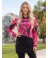 Ženska majica KIXMI VONITA RUŽIČASTI