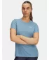 Ženska majica kratkih rukava UNDER ARMOUR TECH RIB SSC 1389852-418 PLAVA