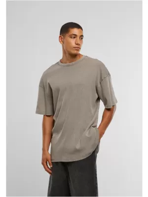 Muška majica kratkih rukava URBAN CLASSICS TB7346 ČELIČNO SIVA