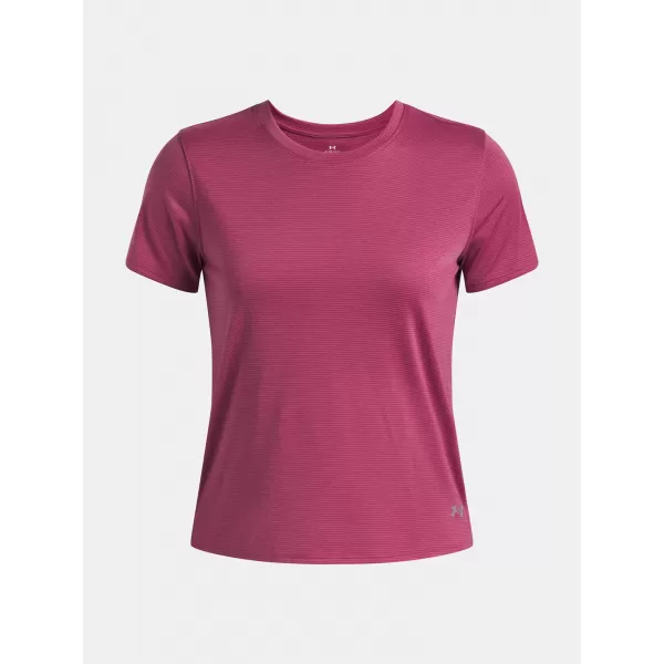  Ženska majica kratkih rukava UNDER ARMOUR UA LAUNCH SHORTSLEEVE 1382434-659 CRVENA 