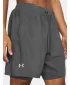 Muške kratke hlače UNDER ARMOUR UA LAUNCH 7'' 2-IN-1 SHORTS 1382641-025 SIVA