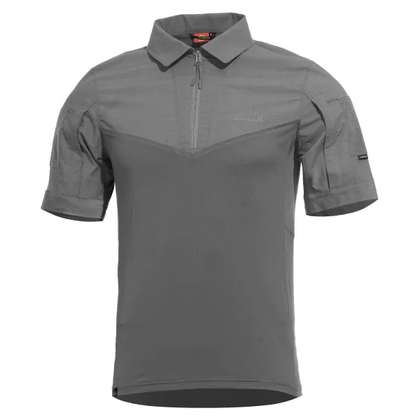  Muška majica s kragnom PENTAGON RANGER SHORT ARM SHIRT K02013 VUK/SIVI 