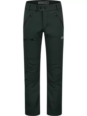Muške softshell hlače NORDBLANC THORN NBFPM8266 TAMNOZELENA