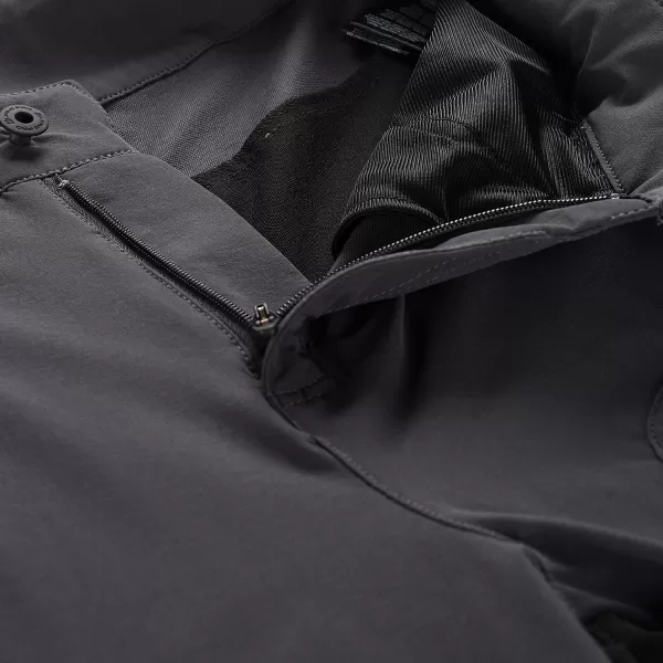  Muške softshell hlače ALPINE PRO AKAN 2 TAMNOSIVA 