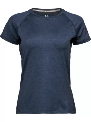 Ženska majica TEE JAYS | TJ 7021 TAMNOPLAVI MELANGE