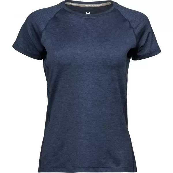  Ženska majica TEE JAYS | TJ 7021 TAMNOPLAVI MELANGE 