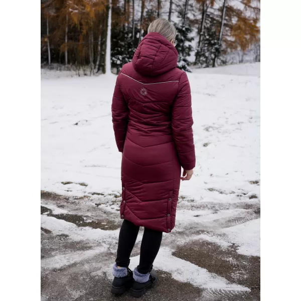  Ženski kaput ALTISPORT GIULIA TAMNOCRVENA 