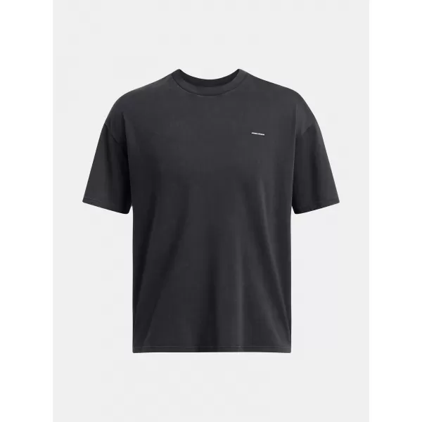 Muška majica kratkih rukava UNDER ARMOUR UA M HW OS LOGO WASH SS 1389147-001 CRNA 