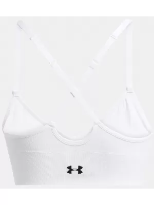 Ženski grudnjak UNDER ARMOUR VANISH SEAMLESS LOW BRA 1384417-100 BIJELA