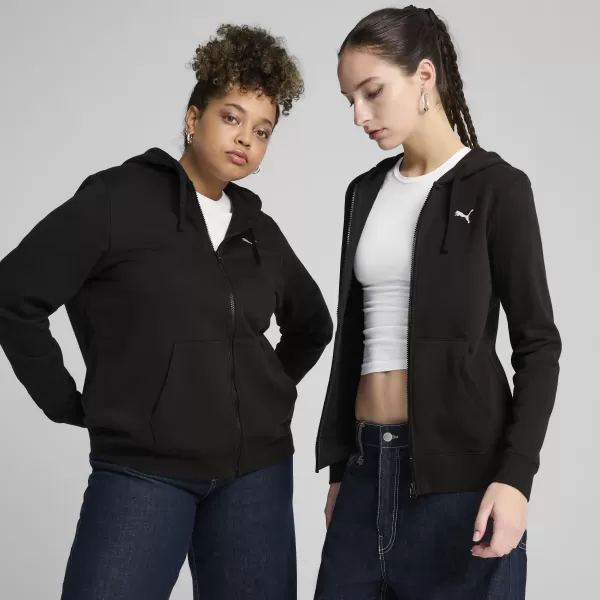  Ženska jakna PUMA ESS FULL-ZIP HOODIE FL 68240401 PUMA CRNA 