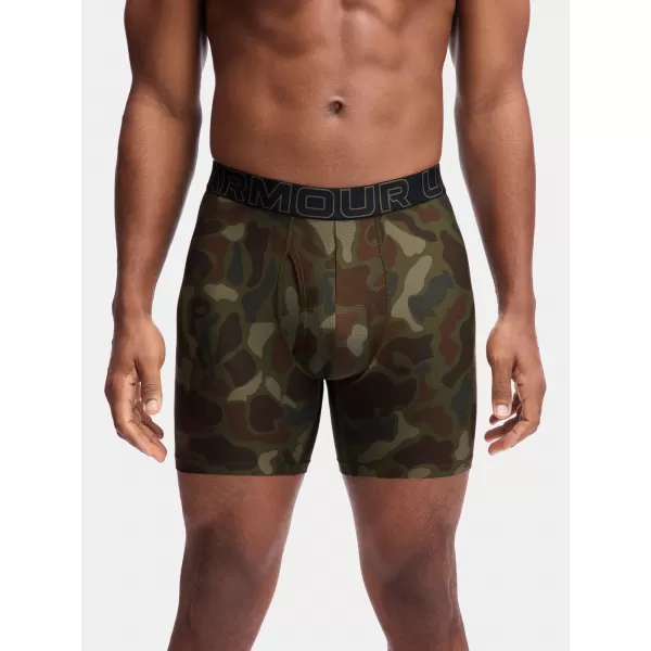  Muške bokserice UNDER ARMOUR M UA PERF TECH (3KS) 1383879-392 CRNA SA SOLARNIM ORANOM 