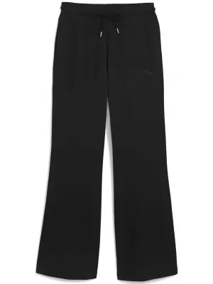 Dame PUMA HER COMFORT HIGH-WAIST STRAIGHT PANTS FL OP 63301001 PUMA CRNA
