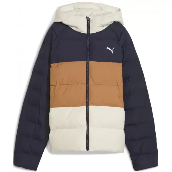  Dječja jakna PUMA SYNTHETIC HOODED PUFFER JACKET 68840416 NOVA MORNARICA 