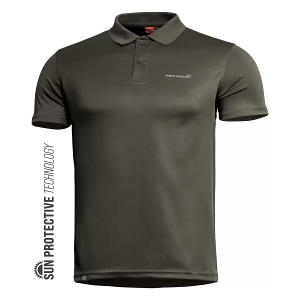  majica PENTAGON ANASSA POLO K09017 RENDŽER ZELENI 