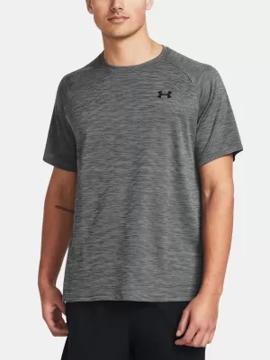 Muška majica kratkih rukava UNDER ARMOUR UA TECH TEXTURED SS 1382796-025 SIVA