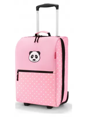 Dječji kofer REISENTHEL TROLLEY XS KIDS PANDA TOČKICE RUŽIČASTE