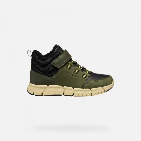  Gležnjače za dječake GEOX FLEXYPER B ABX J949XA032MEC0498 KAKI 