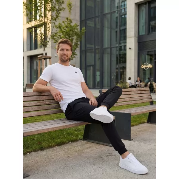  Muške hlače ALTISPORT ATS JOGGER CLASSIC - FIT CRNA 