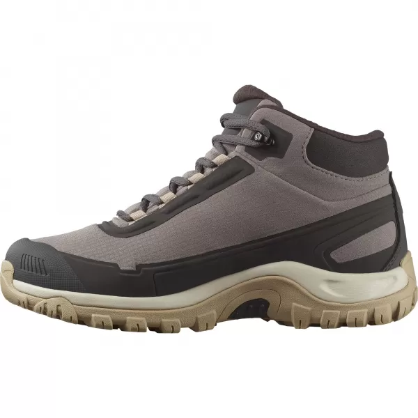  Ženske cipele SALOMON SHELTER WATERPROOF W ŠLJIVA MAČIĆ/FANTOM/DESERT TAN 