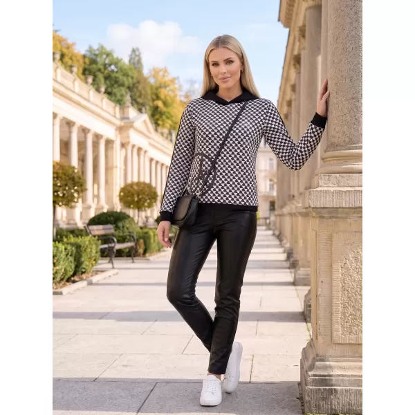  Ženska majica ALTISPORT GILL CRNO/BIJELO 
