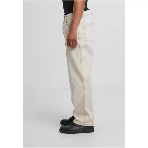  Muške traperice URBAN CLASSICS TB7605 BIJELO PRLJAVO OPRANO 