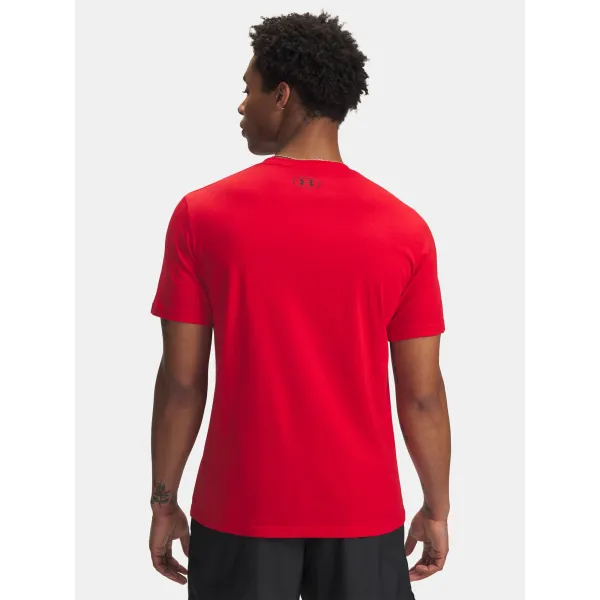  Muška majica kratkih rukava UNDER ARMOUR UA GL FOUNDATION UPDATE SS 1382915-601 CRVENA 