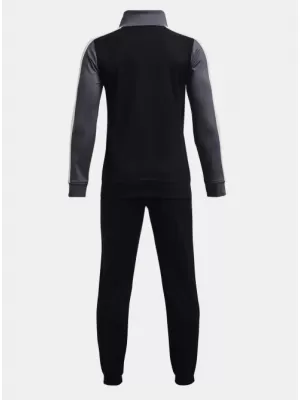 Dječački komplet UNDER ARMOUR UA RIVAL CB KNIT TRACK SUIT 1373978-044 SIVA