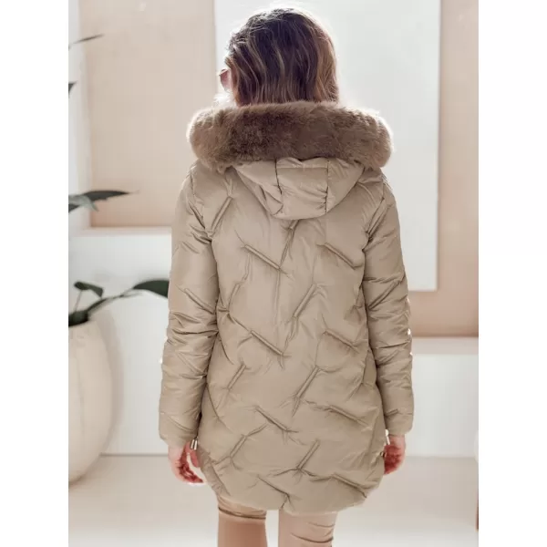  Ženska jakna DSTREET TY5051 KARAMELA 