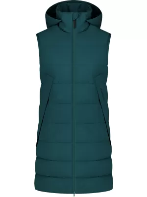 Zimski prsluk NORDBLANC HOWL NBWJL8269 TAMNOZELENA
