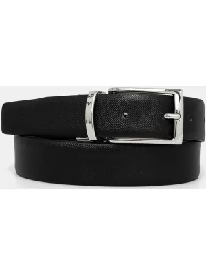 Muški remen GEOX U35K5AB0076C0630 CRNA