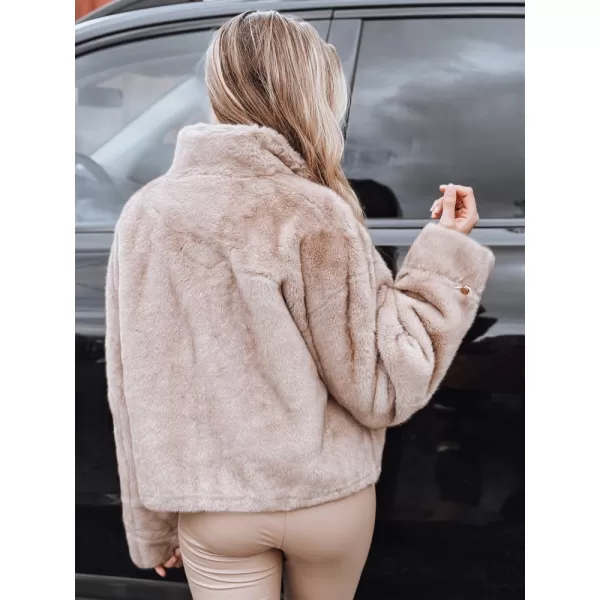  Ženska jakna DSTREET TY5248 BEŽ 