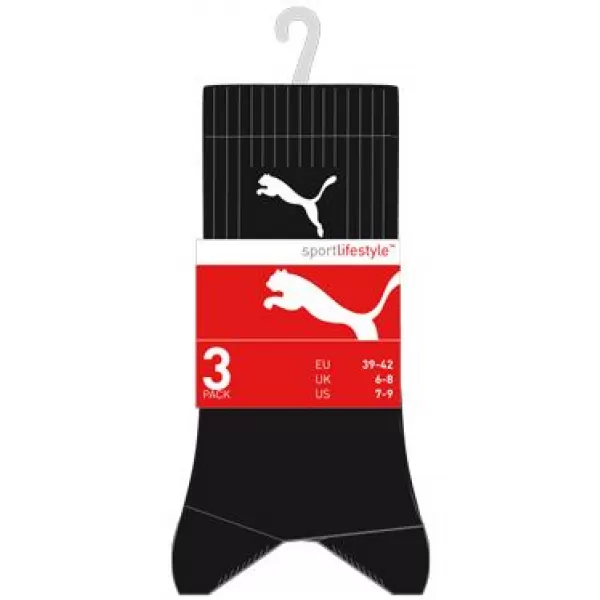  Muške čarape PUMA CREW SOCK 3P 88035501 CRNI 