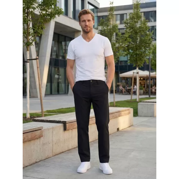  Muške hlače ALTISPORT ATS TROUSER CLASSIC-FIT CRNA 