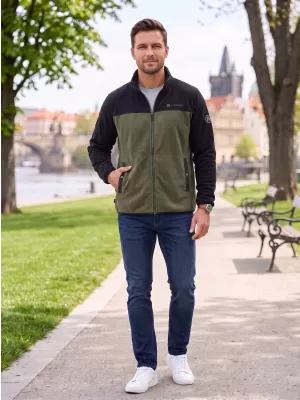Muška majica od flisa ALTISPORT GAMEL KAKI