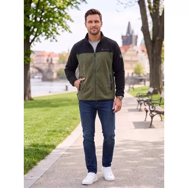  Muška majica od flisa ALTISPORT GAMEL KAKI 