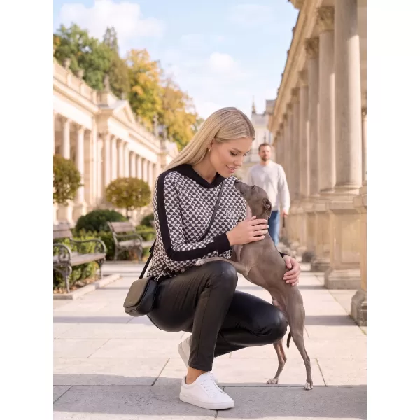  Ženska majica ALTISPORT GILL CRNO/BIJELO 