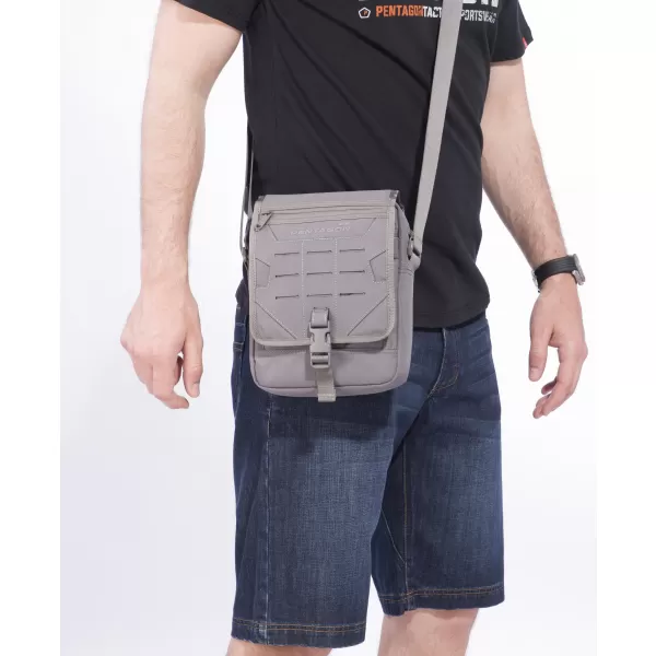  torba PENTAGON MESSENGER SHOULDER BAG K16087 SMEĐE SIVA 