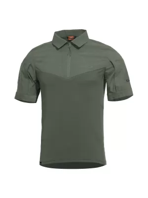 Muška majica s kragnom PENTAGON RANGER SHORT ARM SHIRT K02013 KAMUFLAŽNO ZELENA