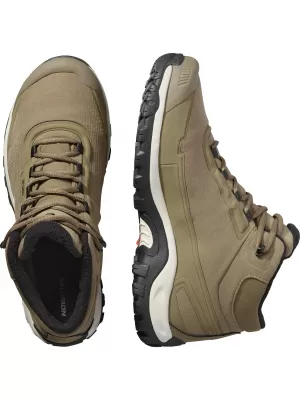 Muške cipele SALOMON SHELTER WATERPROOF KAMENO SIVI/CRNI/KIŠNI DAN