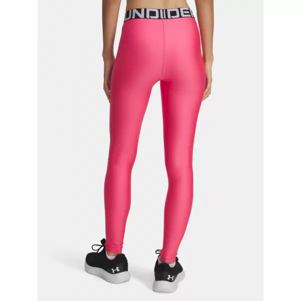  Ženske tajice UNDER ARMOUR UA HG LEGGING 1383559-672 RUŽIČASTA 