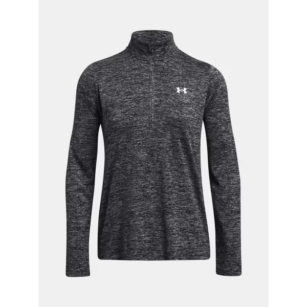  Ženski sweatshirt UNDER ARMOUR TECH 1/2 ZIP- TWIST CRNA 