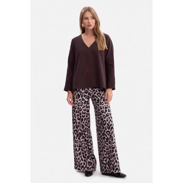 Ženska bluza BEWEAR B304 TAMNA ČOKOLADA 