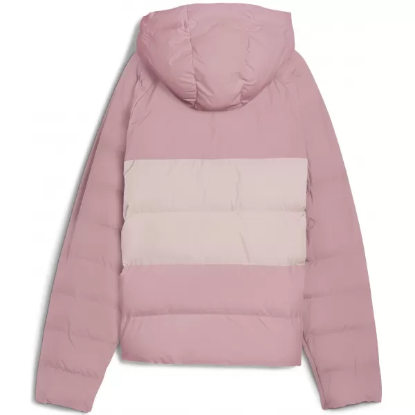  Dječja jakna PUMA SYNTHETIC HOODED PUFFER JACKET 68840465 STALOŽENO RUŽIČASTO 