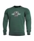 Majica PENTAGON HAWK SWEATER LONE WOLF K09019 SPRINGBOK ZELENA