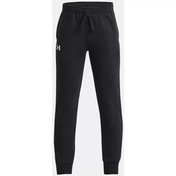  Trenirke za dječake UNDER ARMOUR UA RIVAL FLEECE JOGGERS 1379787-001 CRNA 