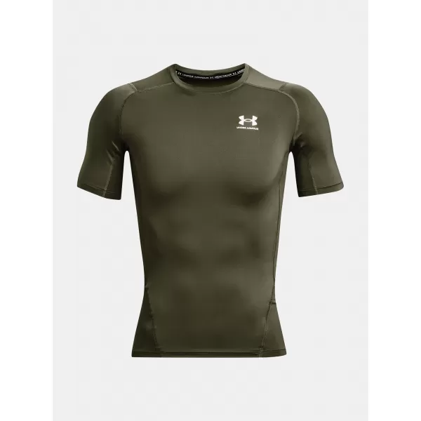  Muška majica kratkih rukava UNDER ARMOUR UA HG ARMOUR COMP SS 1361518-390 ZELENA 