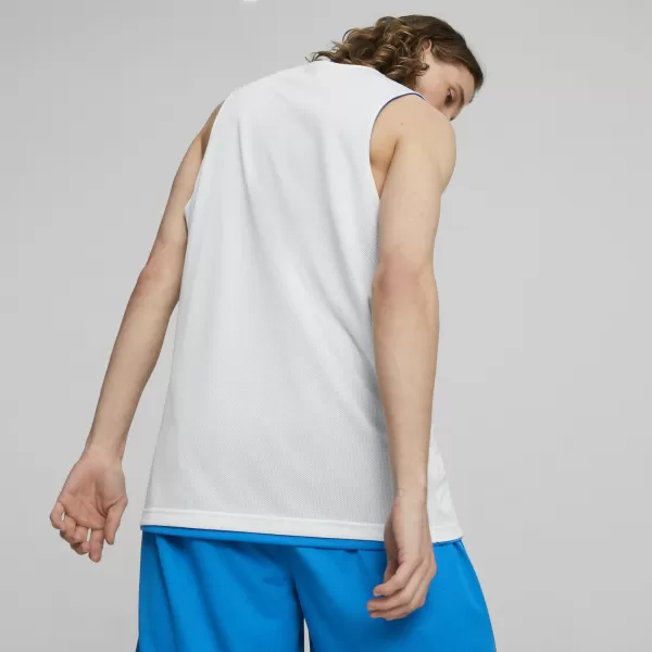 Muški dres PUMA REVERSIBLE PRACTICE JERSEY 67664005 ELEKTRIČNA PLAVA LIMUNADA 