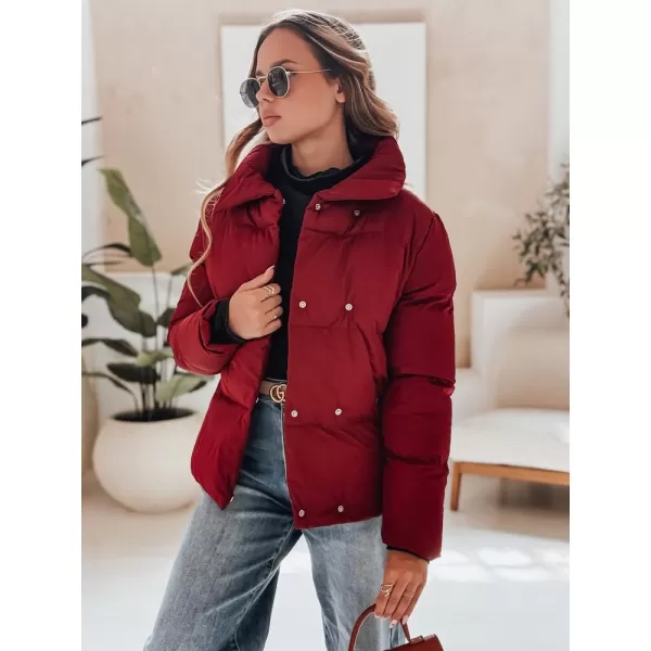  Ženska jakna DSTREET TY4957 KLARET 